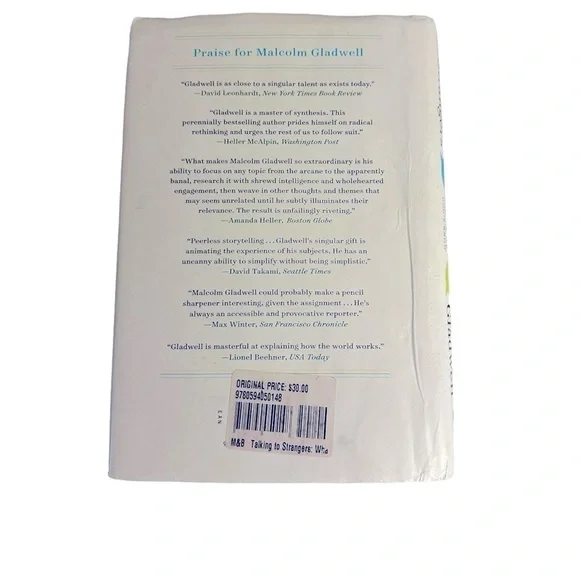 Talking to Strangers by Malcolm Gladwell - Picture 2 of 4